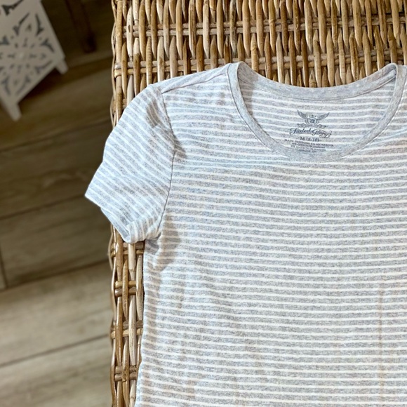 WOMENS FADED GLORY STRIPED FITTED TSHIRT - Picture 4 of 8